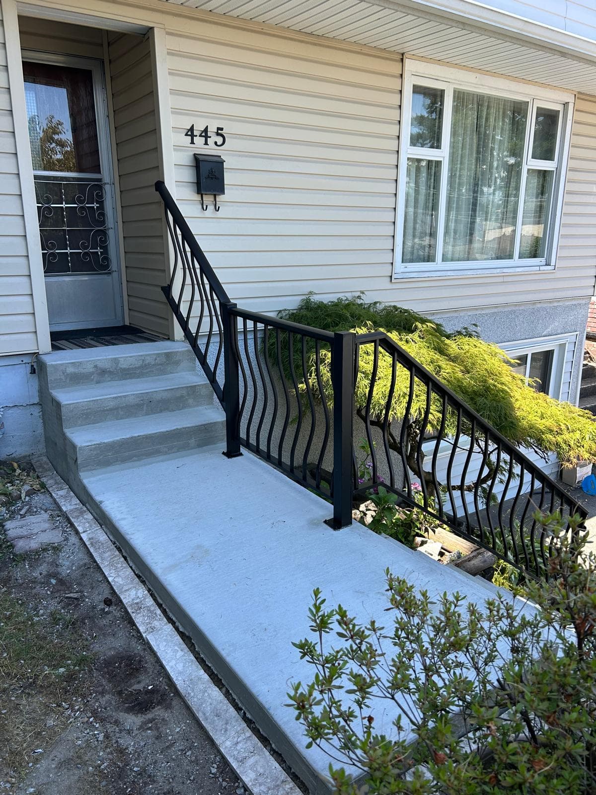 stairs and handrails